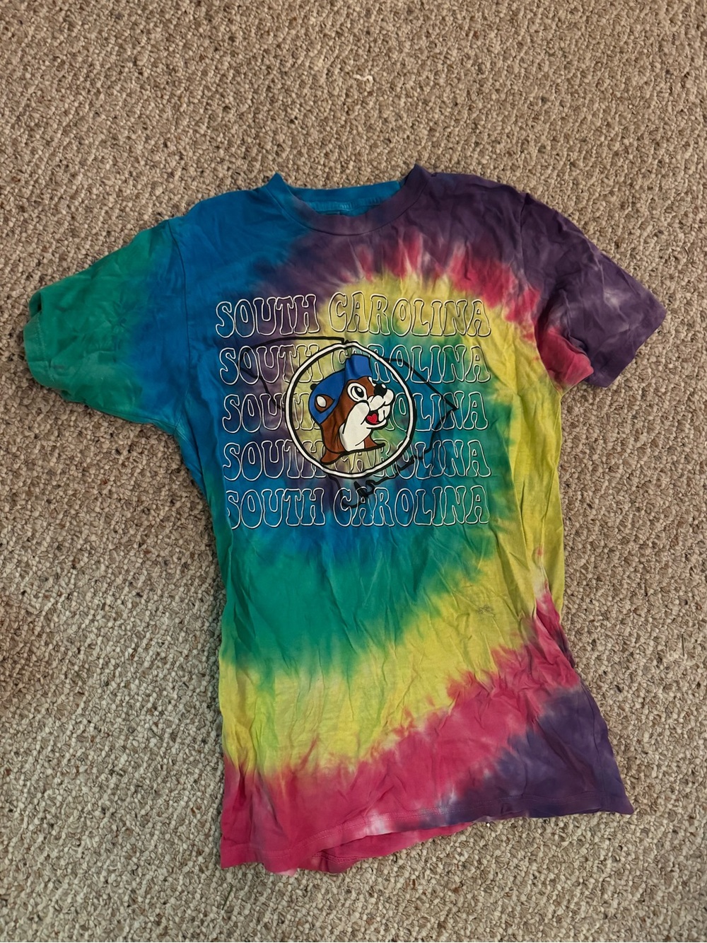 Buc-ee’s South Carolina tie dye shirt